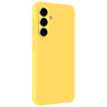 Samsung S26 Plus Hoesje Siliconen Backcover Lichtgewicht - Geel