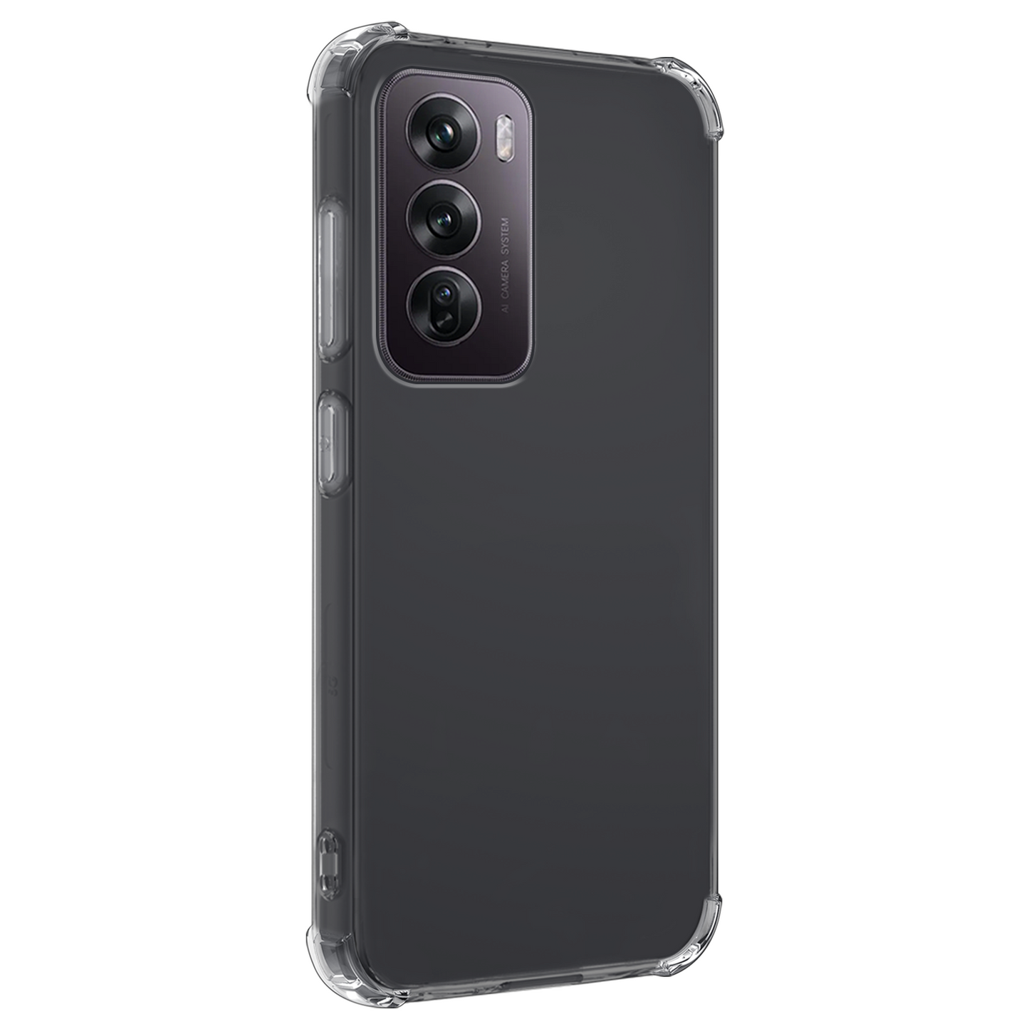 OPPO Reno 12 Hoesje Shock Proof Siliconen - Transparant