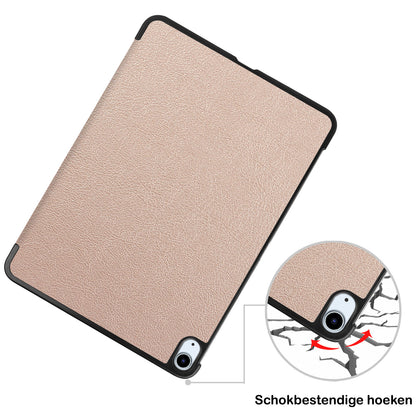 iPad Air 2022 Hoesje Book Case - Goud