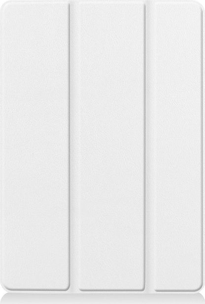 iPad 10.2 2019 Trifold Bookcase Hoes - Wit