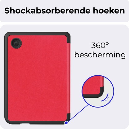 Kobo Clara Colour Hoesje Book Case - Rood