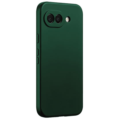 Google Pixel 10a Hoesje Siliconen Backcover Lichtgewicht - Donkergroen