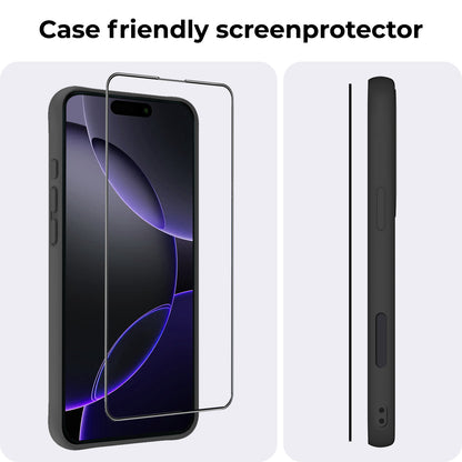 iPhone 16 Pro Max Screenprotector Flexibel Glas met Installatieframe