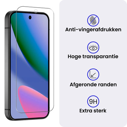 Google Pixel 11 Screenprotector Gehard Glas - Anti-kras