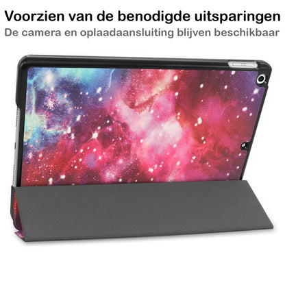 iPad 10.2 2021 Hoesje Book Case - Galaxy