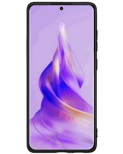 OPPO Reno 8T 4G Hoesje Siliconen Backcover Lichtgewicht - Zwart
