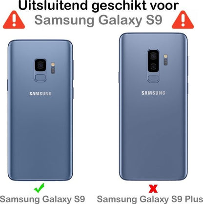 Samsung S9 Hoesje Siliconen Backcover Lichtgewicht - Transparant