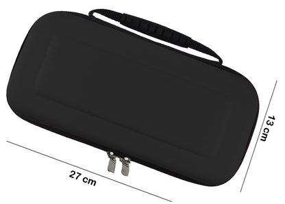 Nintendo Switch OLED Hard Cover Hoes met Spellen ruimte - Zwart