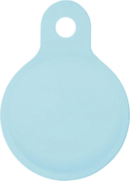 Apple AirTag Hoesje Siliconen Full Cover Lichtgewicht - Lichtblauw