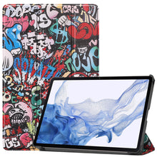 Samsung Galaxy Tab S8 Ultra Trifold Bookcase Hoes - Graffity