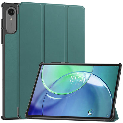 Lenovo Idea Tab Pro Gen 2 Trifold Bookcase Hoes - Donkergroen