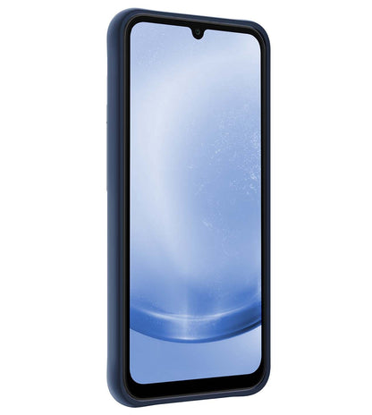 Samsung A25 Hoesje Siliconen Backcover Lichtgewicht - Donkerblauw