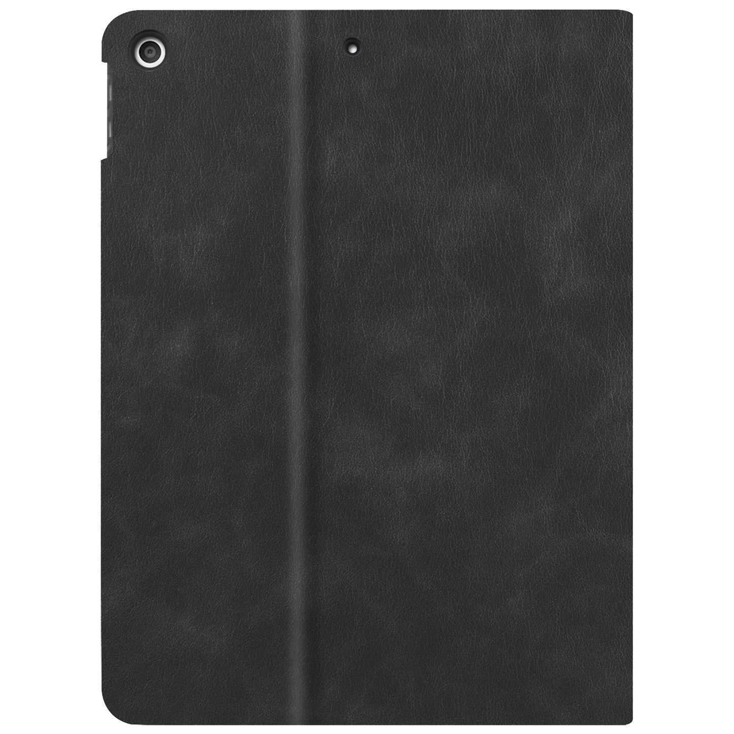 iPad 10.2 2021 Hoesje Hardcover Book Case - Zwart