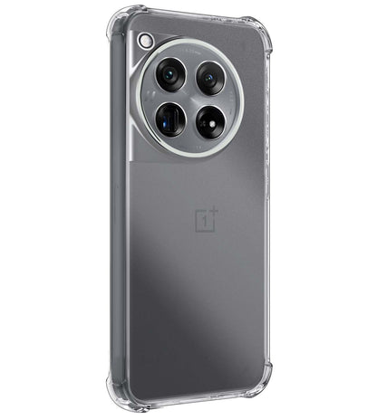 OnePlus 12 Hoesje Shockproof Backcover Siliconen - Transparant