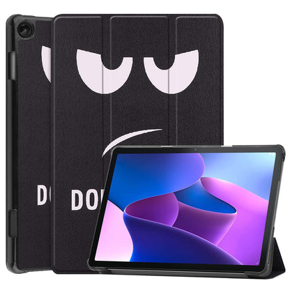 Lenovo Tab M10 (3rd gen) Trifold Bookcase Hoes - Don't Touch Me