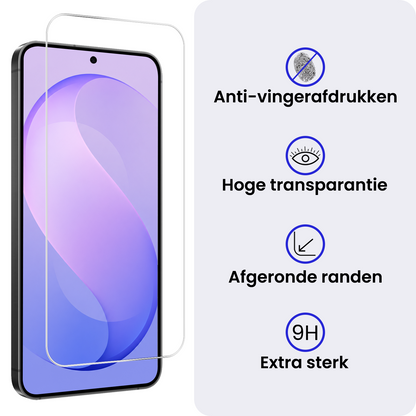 Samsung S26 FE Screenprotector Gehard Glas - Anti-kras