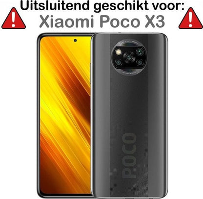 Poco X3 Screenprotector Tempered Glass