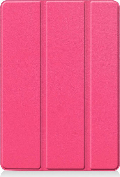 iPad 10.2 2020 Trifold Bookcase Hoes - Roze