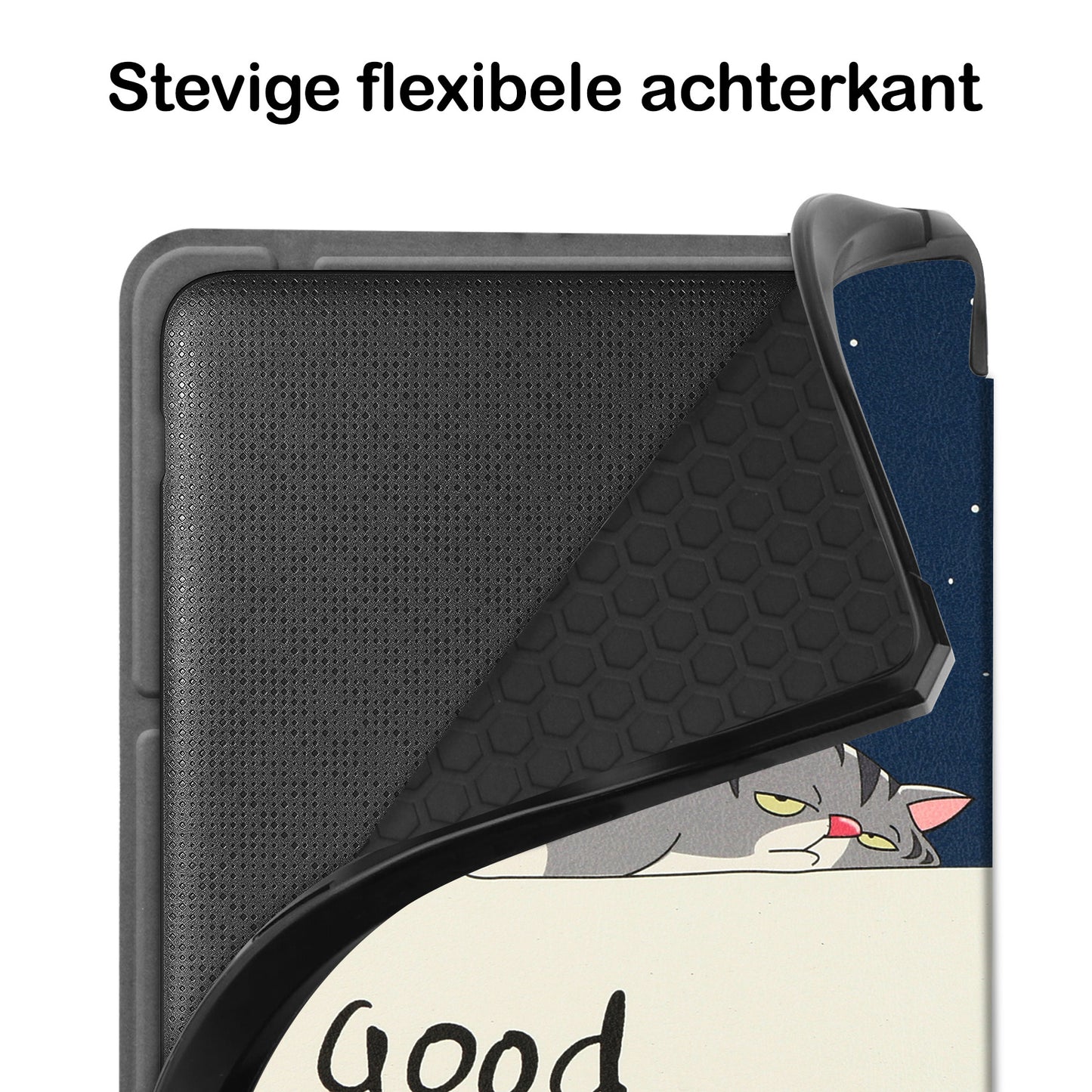 Kobo Libra 2 Trifold Hoesje - Kat