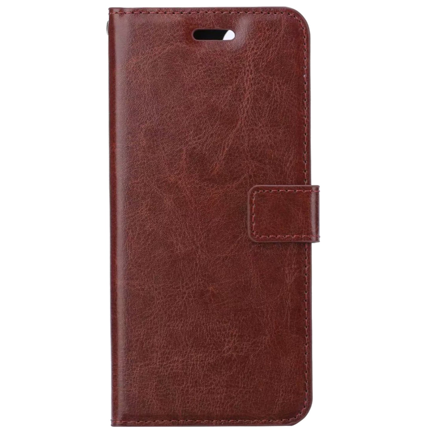 OnePlus 10 Pro Hoesje Book Case Kunstleer - Bruin