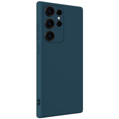 Samsung S25 Ultra Hoesje Siliconen Backcover Lichtgewicht - Donkerblauw