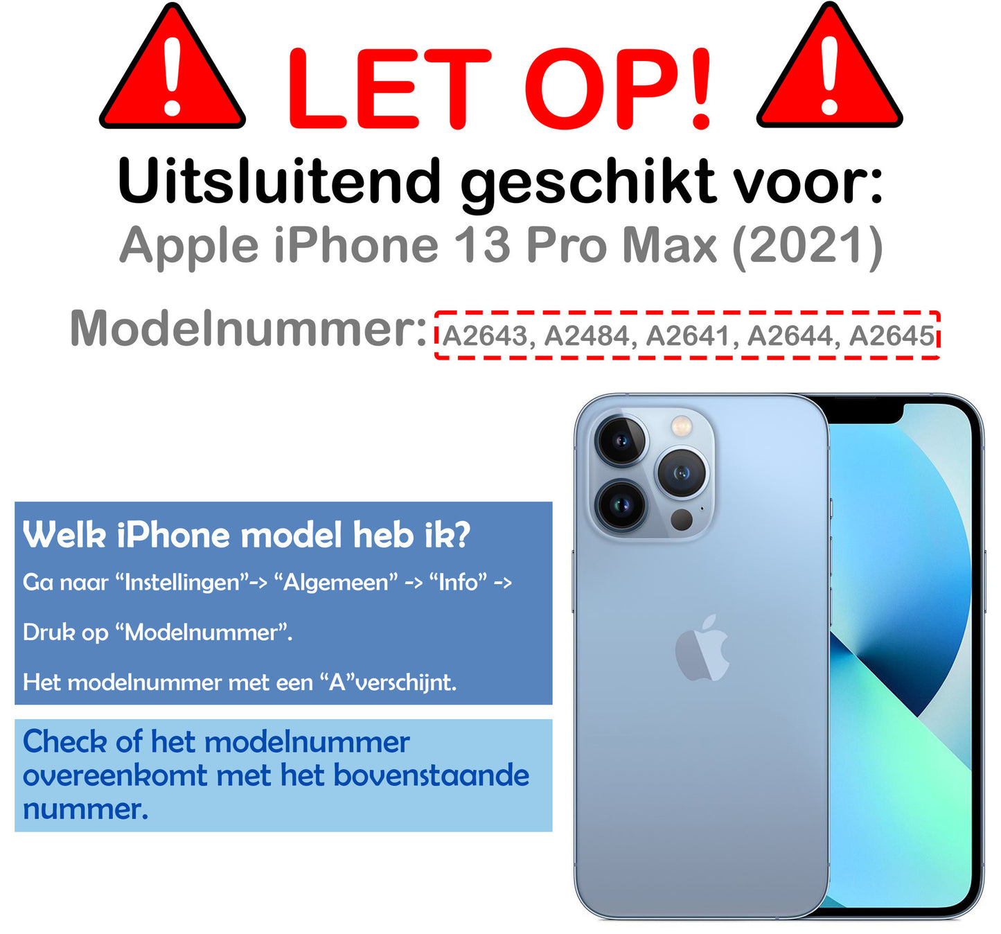 iPhone 13 Pro Max Hoesje Siliconen - Zwart