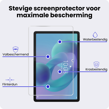 Lenovo Idea Tab Screenprotector Gehard Glas - Anti-kras
