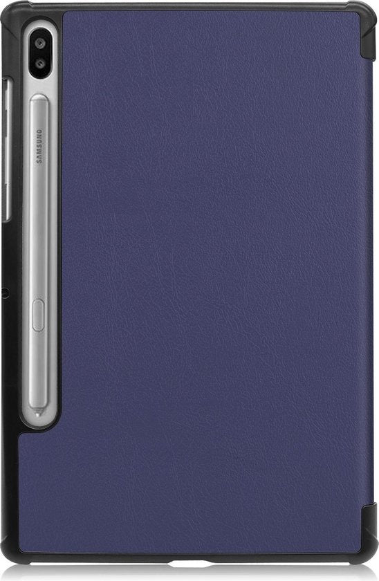 Samsung Galaxy Tab S6 Hoesje Book Case - Donkerblauw