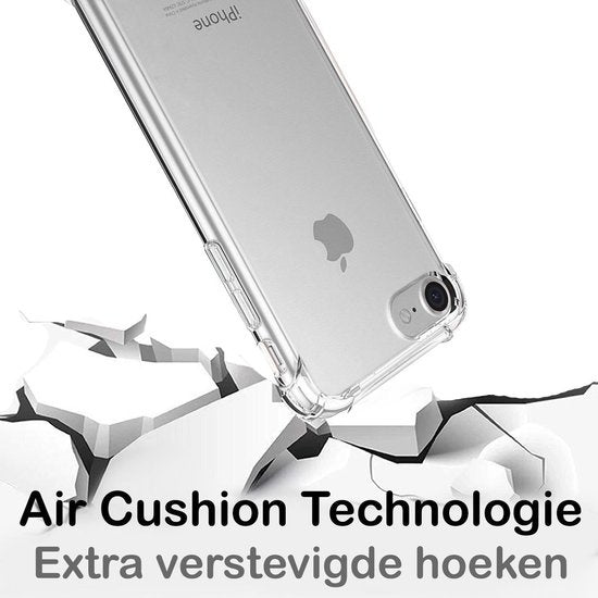 iPhone SE 2020 Hoesje Shock Proof Siliconen - Transparant