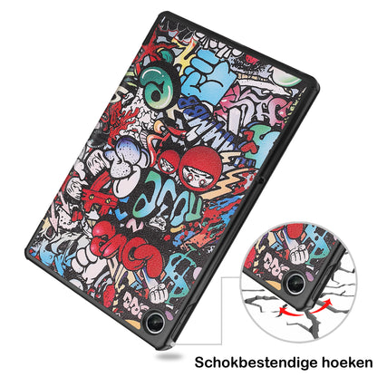 Lenovo Tab M10 Plus 3rd Gen Hoesje Book Case - Graffity