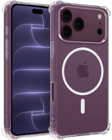 iPhone 18 Pro Hoesje Geschikt voor Magsafe Backcover Shockproof - Transparant