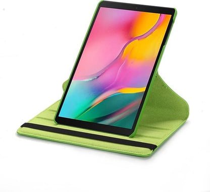 iPad 10.2 2019 Hoesje 360ðð Draaibare Book Case Kunstleer - Groen