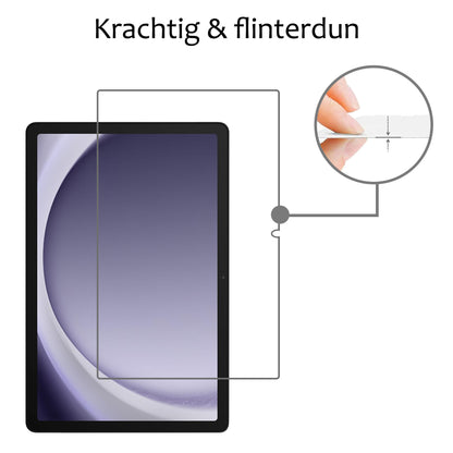 Samsung Galaxy Tab A9 Screenprotector Gehard Glas - Anti-kras