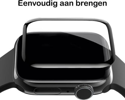 Apple Watch Series 5 44 mm Screenprotector Full Screen - Anti-kras