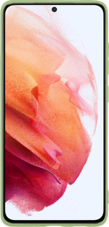 Samsung S21 Plus Hoesje Siliconen Backcover Lichtgewicht - Groen