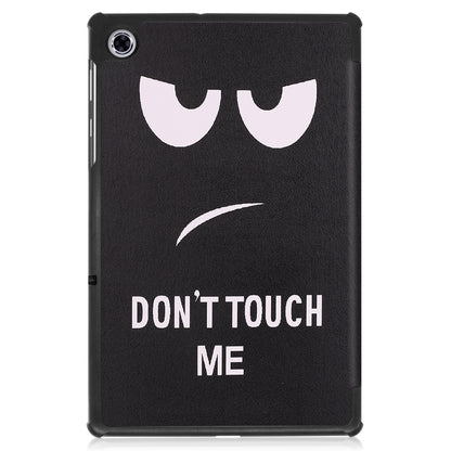 Lenovo Tab M10 FHD Plus 2nd Gen Trifold Bookcase Hoes - Don't Touch Me
