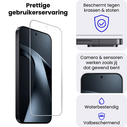 Xiaomi 17T Pro Screenprotector Gehard Glas - Anti-kras