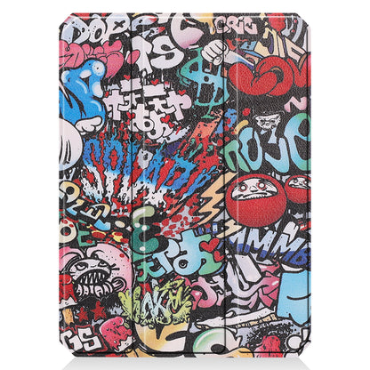 iPad Mini 6 Trifold Bookcase Hoes met Penhouder voor Apple Pen - Graffity