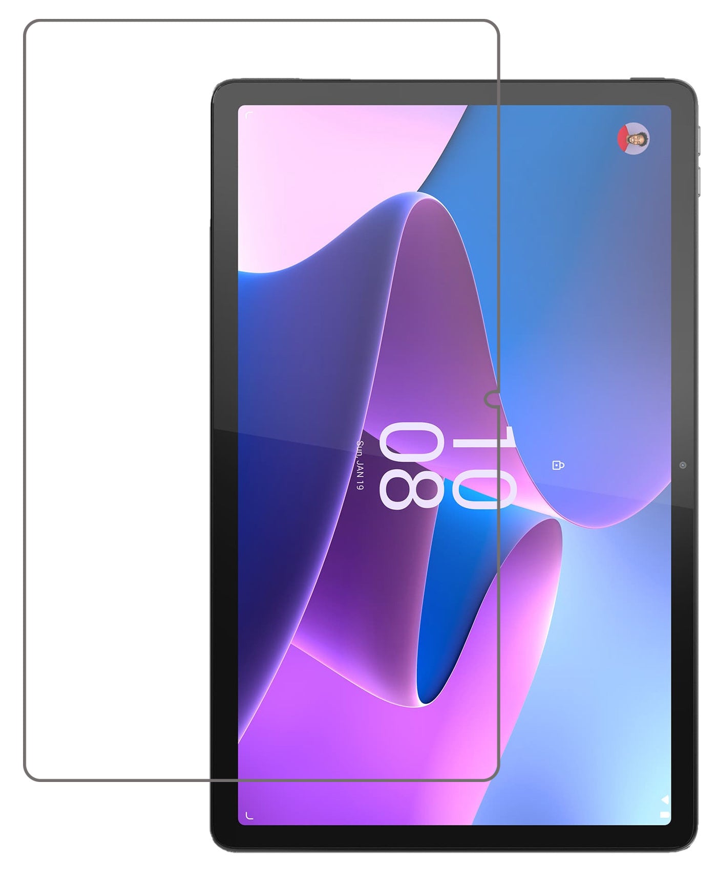 Lenovo Tab P11 Pro (2nd gen) Screenprotector Tempered Glass