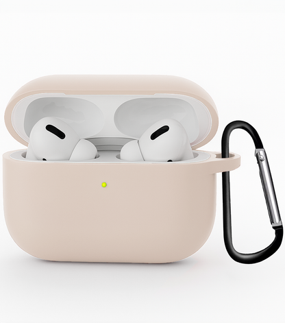 AirPods Pro 3 Hoesje Siliconen Krasbestendig - Zand
