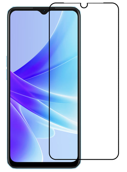 OPPO A57 Screenprotector Gehard Glas - Full Screen