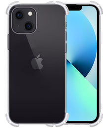 iPhone 13 Hoesje Shockproof Backcover Siliconen - Transparant