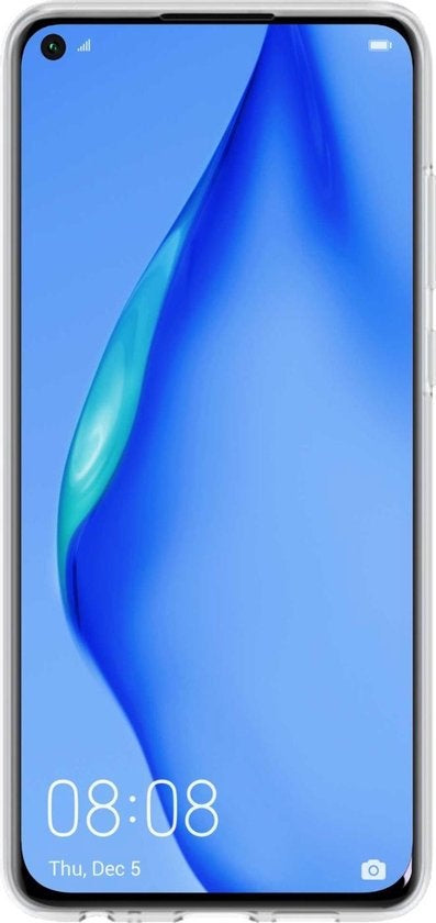 Huawei P40 Lite Hoesje Siliconen - Transparant