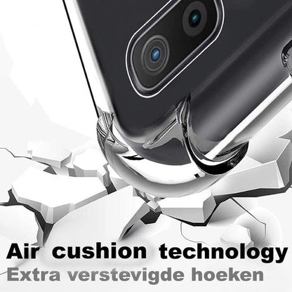 Samsung Galaxy A70s Hoesje Shockproof Backcover Siliconen - Transparant
