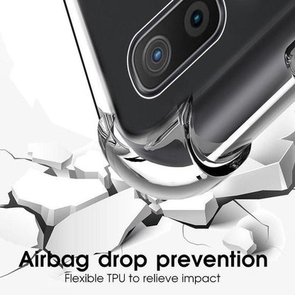 Samsung A40 Hoesje Shockproof Backcover Siliconen - Transparant