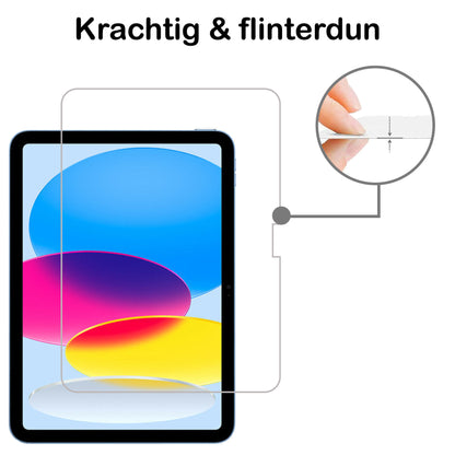 iPad 2022 / 2025 (A16) Screenprotector Gehard Glas - Anti-kras