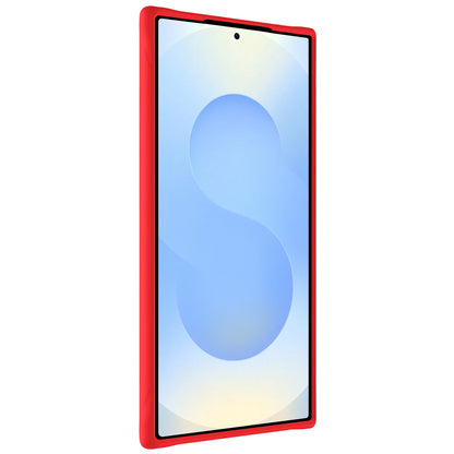 Samsung S25 Ultra Hoesje Siliconen Backcover Lichtgewicht - Rood