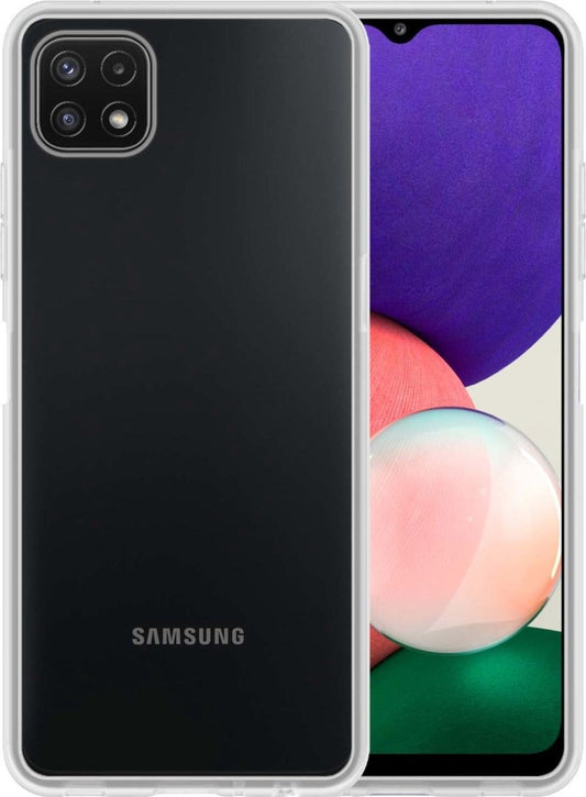 Samsung A22 4G Hoesje Siliconen - Transparant