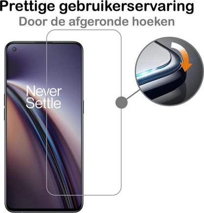 OnePlus Nord CE Screenprotector Gehard Glas - Anti-kras