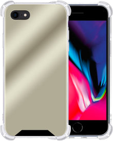 iPhone SE 2022 Hoesje Shockproof Backcover Siliconen - Goud